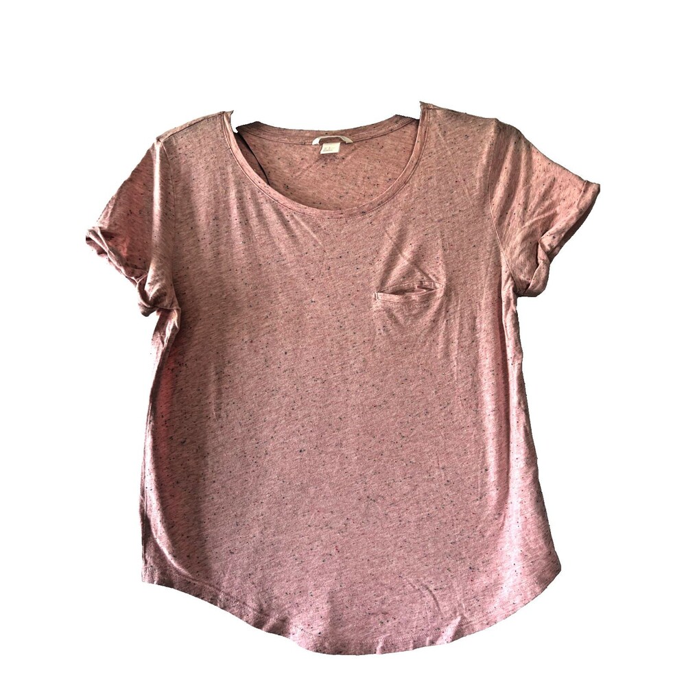 H&M Basic BUNDLE of 3 TOPS Pink Solid Blue Stripe Solid Blue Tank Top ALL SIZE M